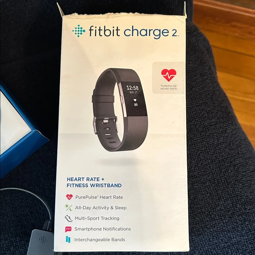 Fitbit Charge 2 2016 with Stainless Steel Magnetic Wristband